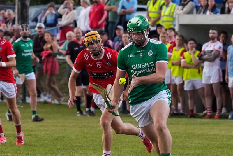 Ballincollig's Jordan Murray comes out past Kilworth's Liam Óg Hegarty. Picture: Noel Sweeney Ballincollig's Jordan Murray comes out past Kilworth's Liam Óg Hegarty. Picture: Noel Sweeney
