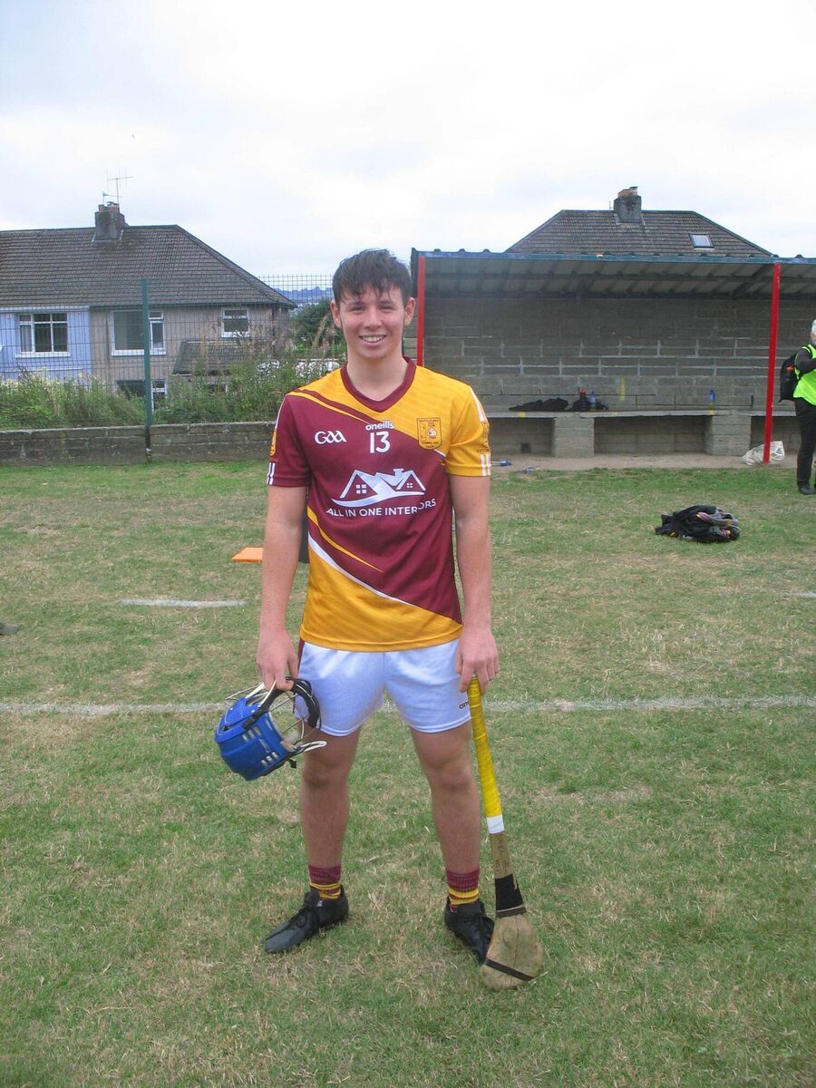 Whitechurch's top scorer Darragh O'Connell