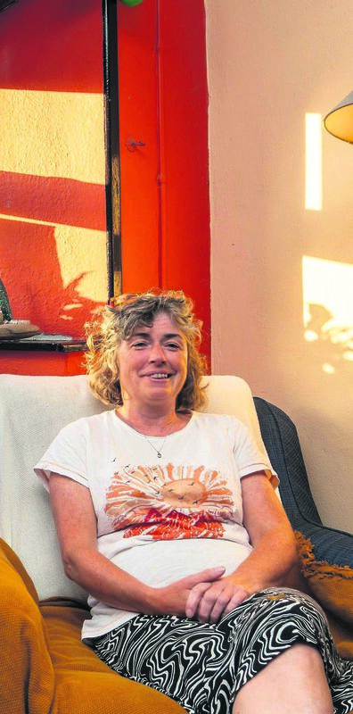 Mary O’Neill, proprietor of The Four Winds in Ahiohill. She says of the pub and community: “If we get an idea here, we run with it.” Picture: Noel Sweeney