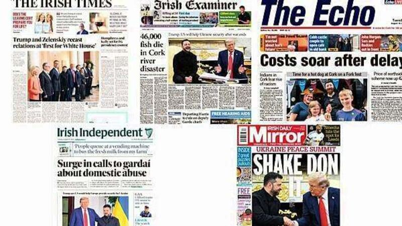 What the papers say: Tuesday's front pages What the papers say: Tuesday's front pages