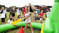 Young people unite at sports camp following previous row