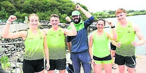 Sadhbh Cronin, Barra McLean, Danielle Winter and Dinny McLean with cox Jack Boyton of Blackrock RC at the Irish Coastal Rowing Championships 2025. Picture: Larry Cummin
Sadhbh Cronin, Barra McLean, Danielle Winter and Dinny McLean with cox Jack Boyton of Blackrock RC at the Irish Coastal Rowing Championships 2025. Picture: Larry Cummin