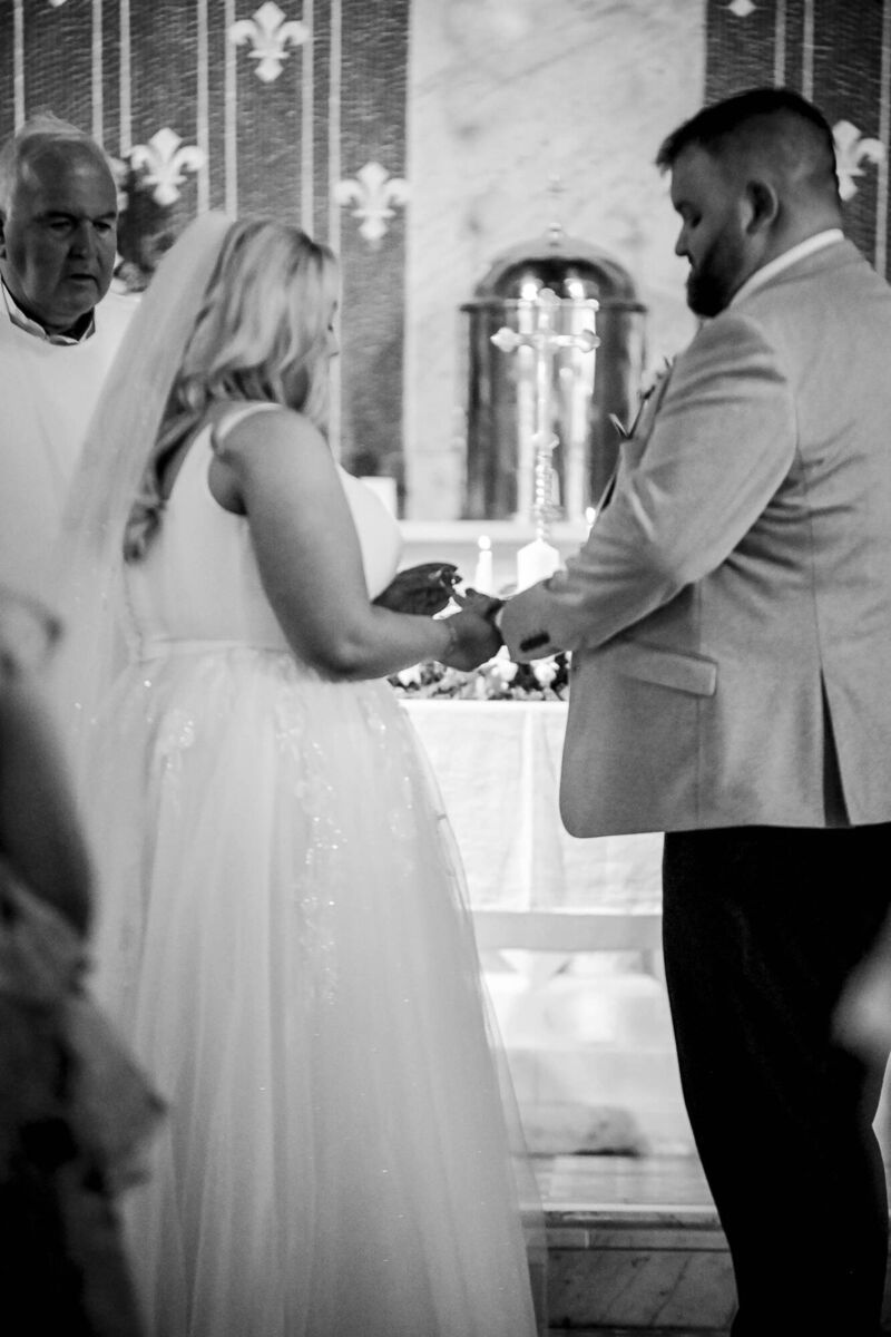 Rachel and Dave first met back in 2019 and were married in May. Rachel and Dave first met back in 2019 and were married in May.