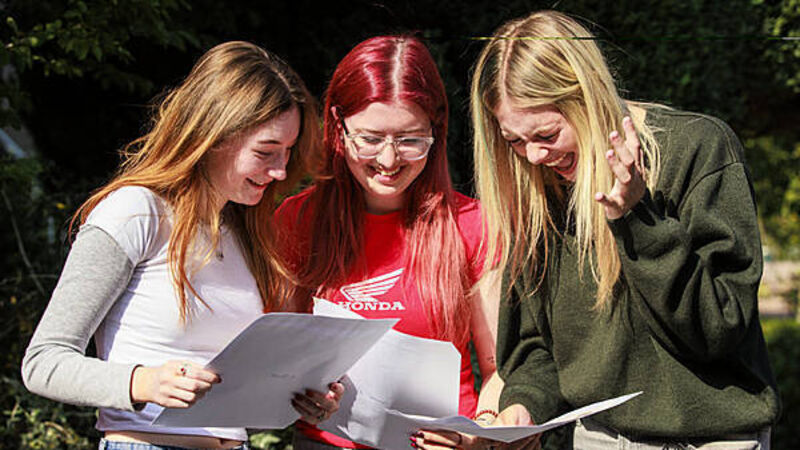 Wave of elation and relief sweeps across Dublin school for Leaving Cert students Wave of elation and relief sweeps across Dublin school for Leaving Cert students