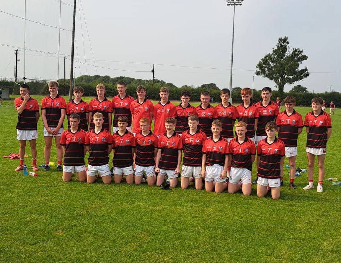 Cork U14 North football squad, winners of the Leinster Academy tournament. Cork U14 North football squad, winners of the Leinster Academy tournament.