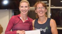 Sharon Rynne and Ruairí Casey first past the line in Sterling 5k at Ringaskiddy