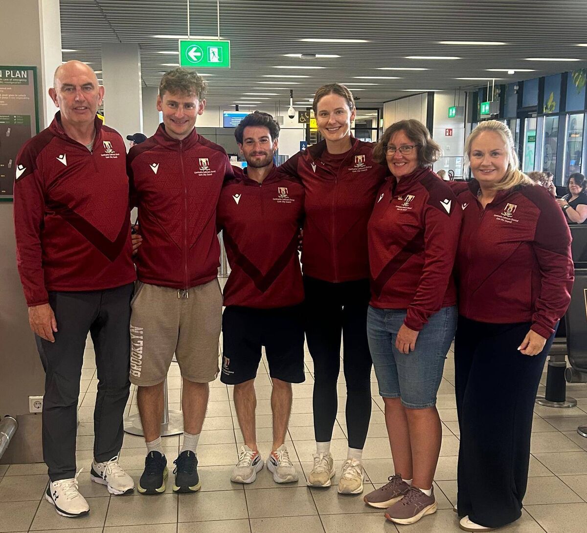 The Cork coaches who were involved in the International Children's Games in Estonia. The Cork coaches who were involved in the International Children's Games in Estonia.