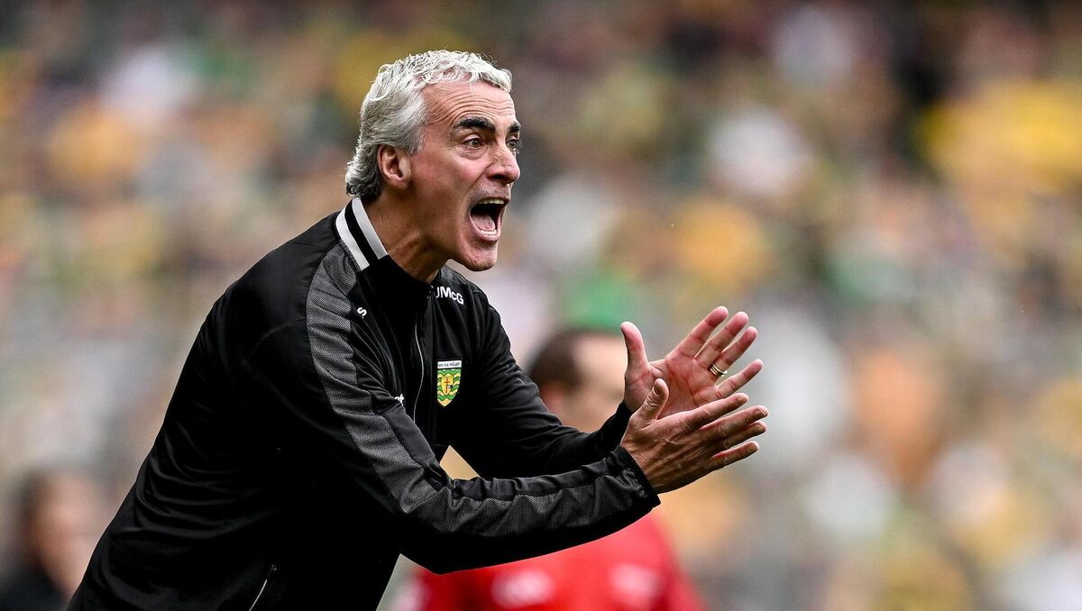 Donegal manager Jim McGuinness at Croke Park. Picture: Seb Daly/Sportsfile