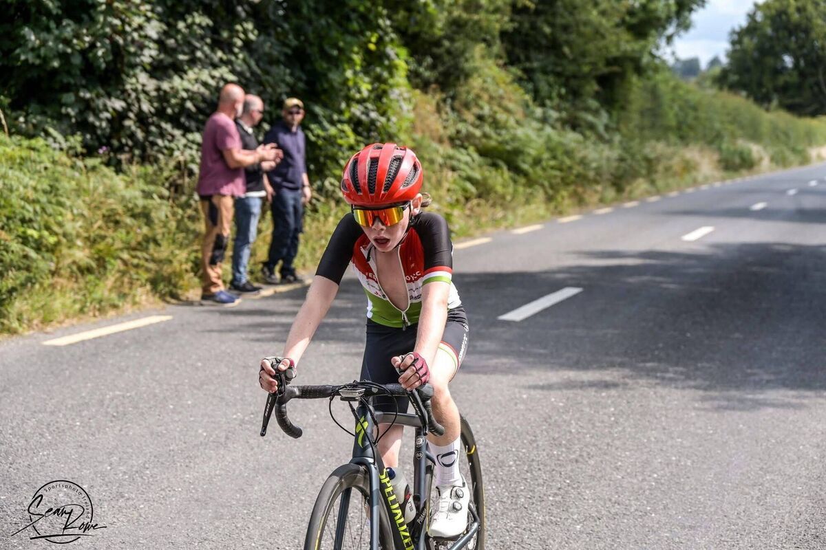 Max McGrath from Fermoy who won the Crit U11 event at the Cycling Ireland Youth National Championships. Max McGrath from Fermoy who won the Crit U11 event at the Cycling Ireland Youth National Championships.