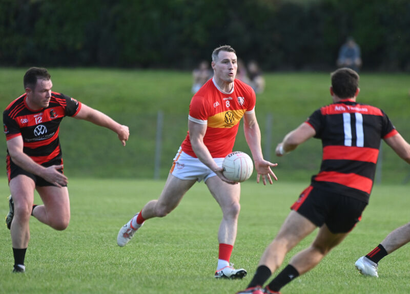 Midfielder Mark Griffin in action for Eire Óg. Picture: Larry Cummins Midfielder Mark Griffin in action for Eire Óg. Picture: Larry Cummins