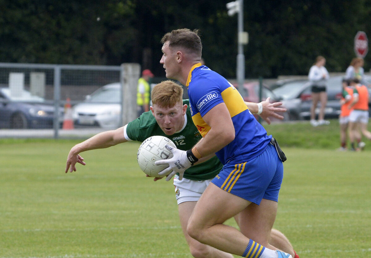 Carrigaline's Jack McCarthy on the move against Clonakilty. Picture: Denis Boyle Carrigaline's Jack McCarthy on the move against Clonakilty. Picture: Denis Boyle