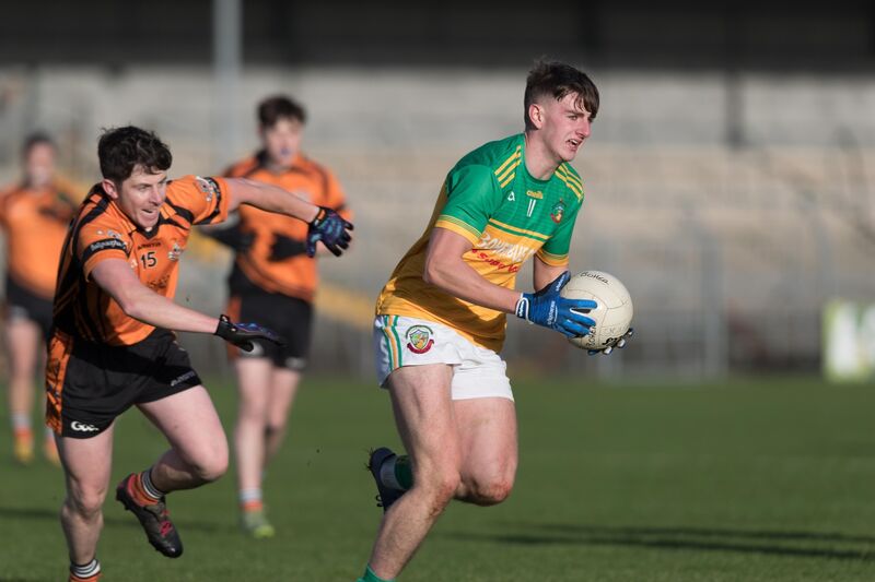 Liam Moynihan in action for Boherbue. Picture: Eamon Ward Liam Moynihan in action for Boherbue. Picture: Eamon Ward