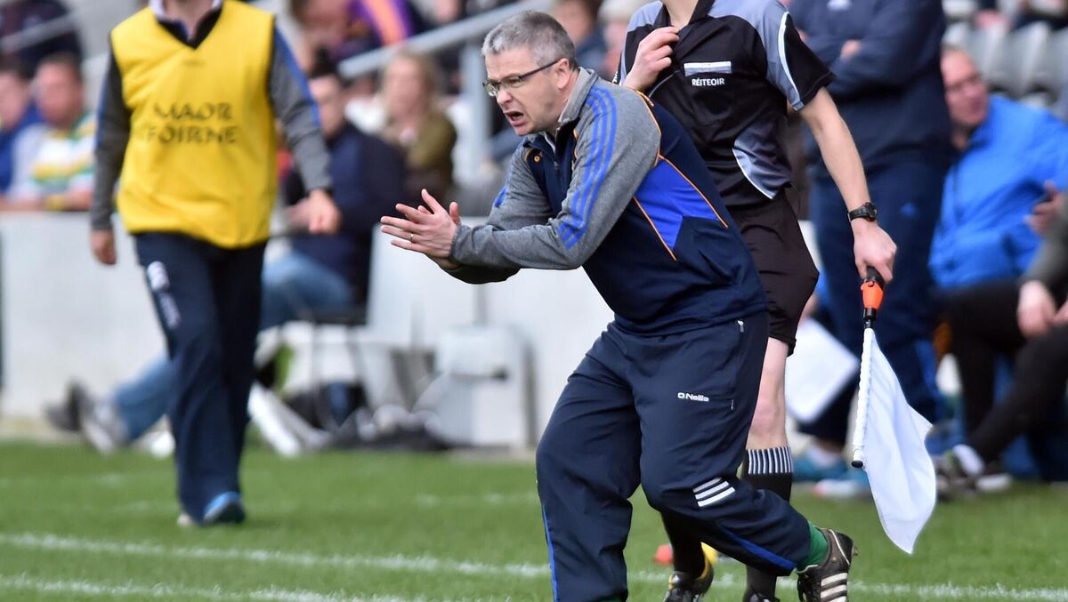 St Finbarr's manager Ray Keane against Carbery Rangers in 2018. Picture: Eddie O'Hare