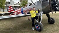 Cork woman’s daring wing walk for charity