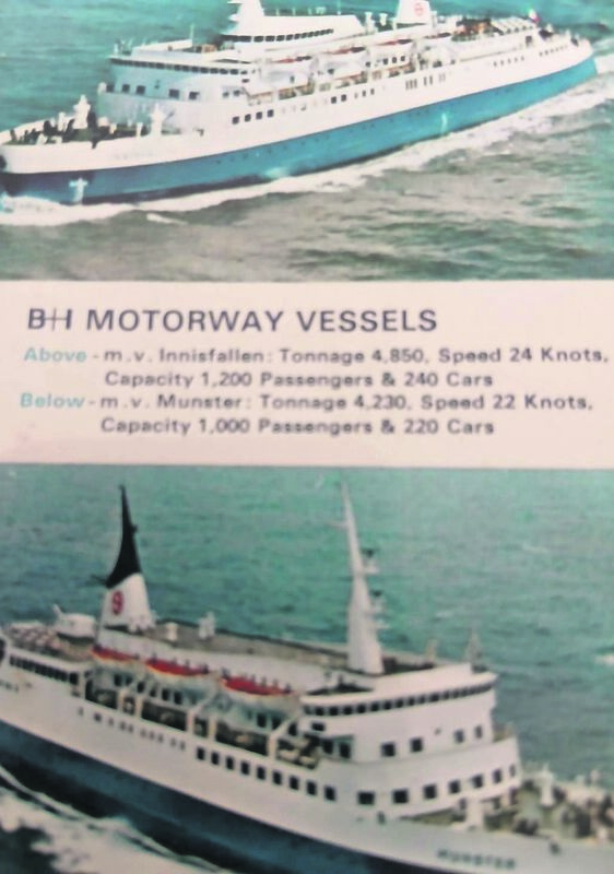 An Innisfallen lighter, picture supplied by Fintan Bloss