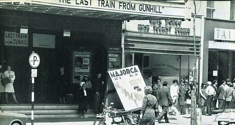 A photo from the Anthony Barry archives, of the Savoy cinema on Saturday, July 9, 1966. Reader Alan Egan says: “How do I know this date? Because I was in town that Saturday”