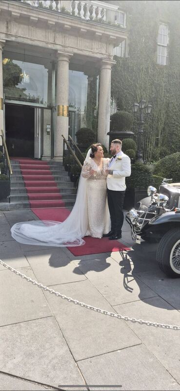 The couple held a reception for their guests at the Great Southern Hotel in Killarney. The couple held a reception for their guests at the Great Southern Hotel in Killarney.