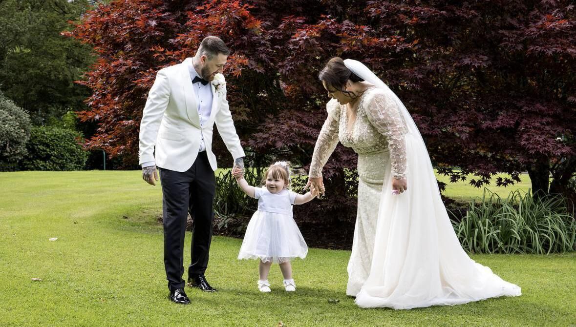 Nicole and Aaron live near Mallow with their daughter Cali. 