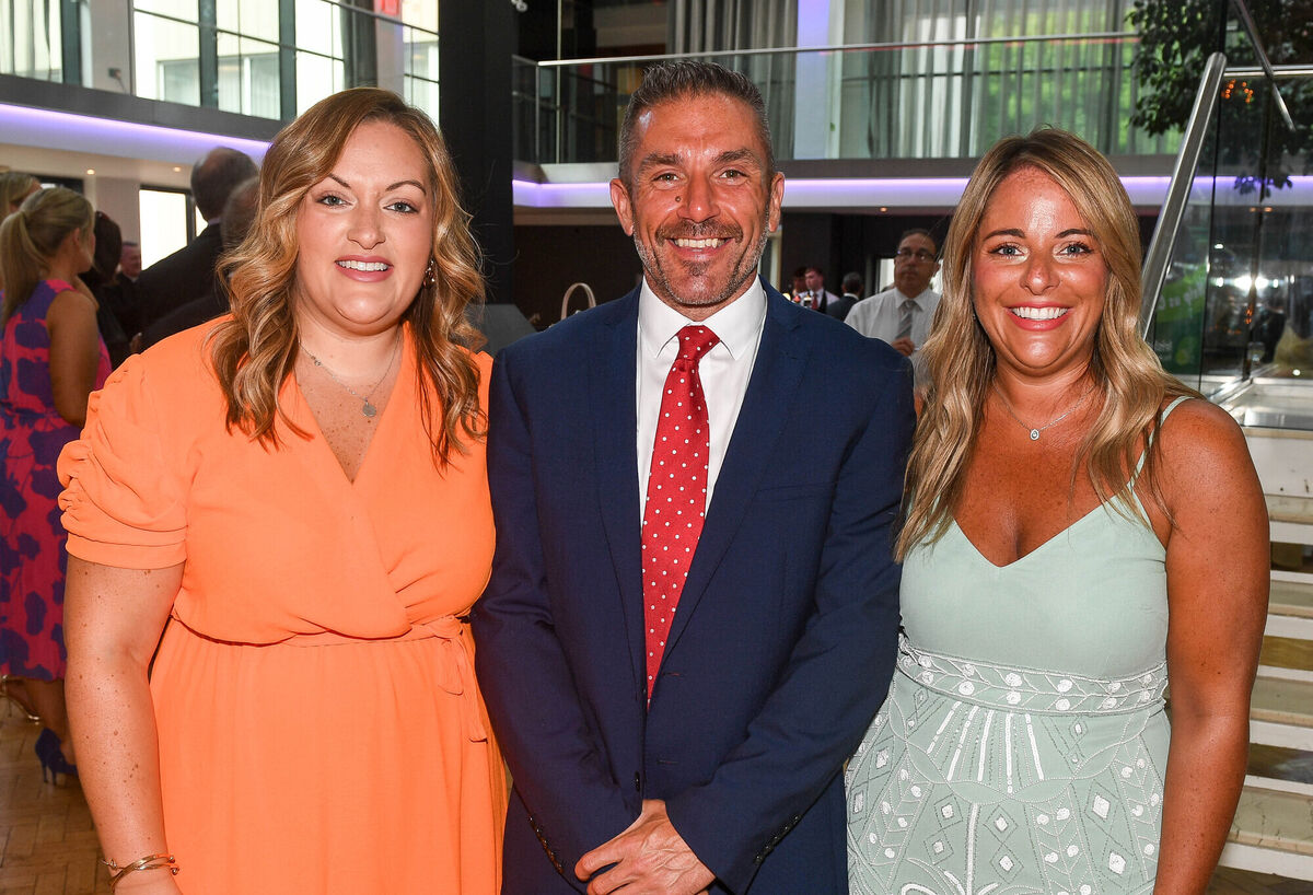 Deborah White, John Doolan and Michelle Fitzgerald, enjoying the County Cork Benevolent, Patriotic and Protective Association dinner dance. Picture: David Keane. Deborah White, John Doolan and Michelle Fitzgerald, enjoying the County Cork Benevolent, Patriotic and Protective Association dinner dance. Picture: David Keane.