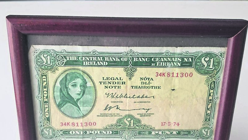 Trevor Laffan: The framed punt note that will always remind me of my father