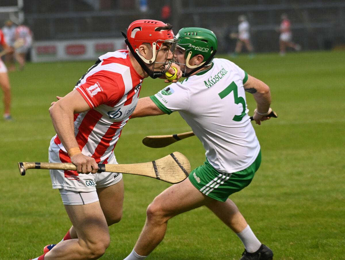 Imokilly's Darragh O'Brien tries to go past Muskerry's Matt Brady during last year's Co-op SuperStores Premier SHC Divisional/Colleges final final at Páirc Uí Rinn. Picture: Eddie O'Hare Imokilly's Darragh O'Brien tries to go past Muskerry's Matt Brady during last year's Co-op SuperStores Premier SHC Divisional/Colleges final final at Páirc Uí Rinn. Picture: Eddie O'Hare