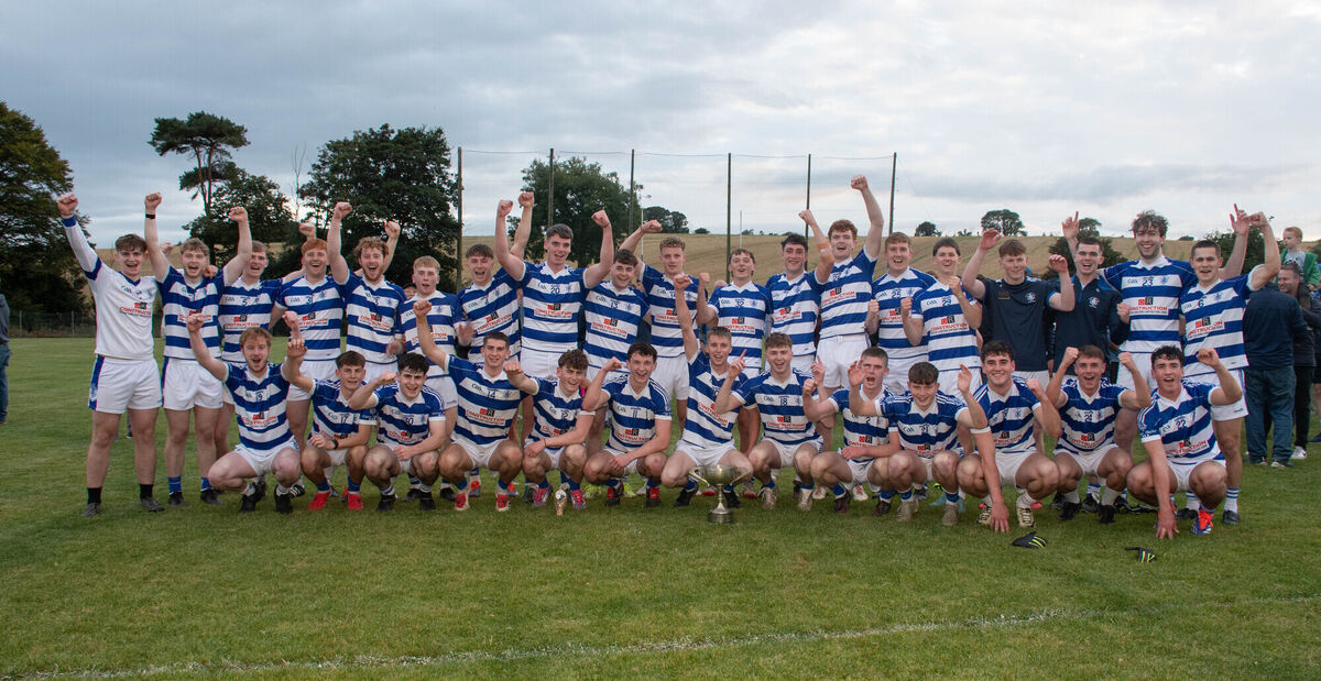Kinsale celebrate their win. Picture: Howard Crowdy Kinsale celebrate their win. Picture: Howard Crowdy