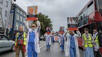 Healthcare workers join 99th Cork city march for people of Gaza