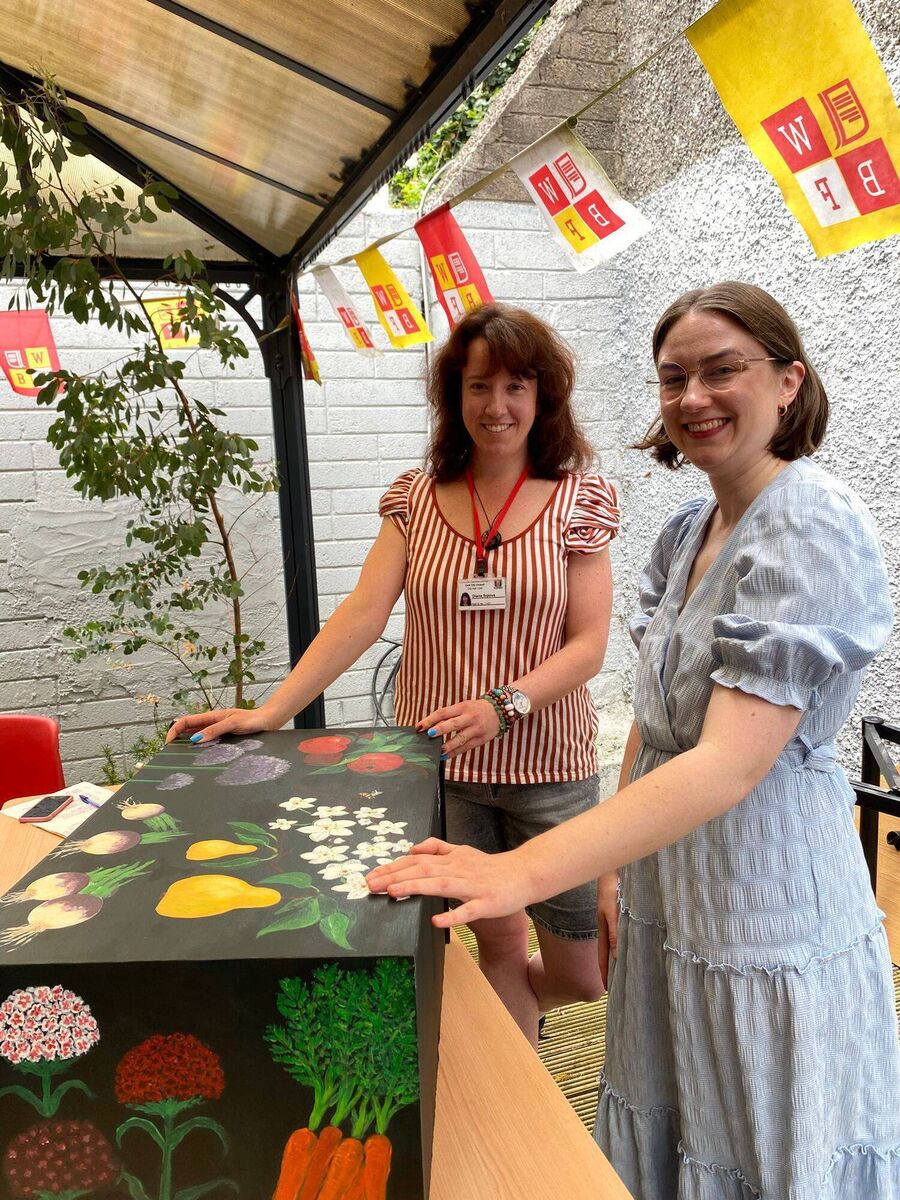 Diana Sipova and Aisling Kitt at launch of the Cork City Seed Bank. Picture: Margaret O'Sullivan Diana Sipova and Aisling Kitt at launch of the Cork City Seed Bank. Picture: Margaret O'Sullivan