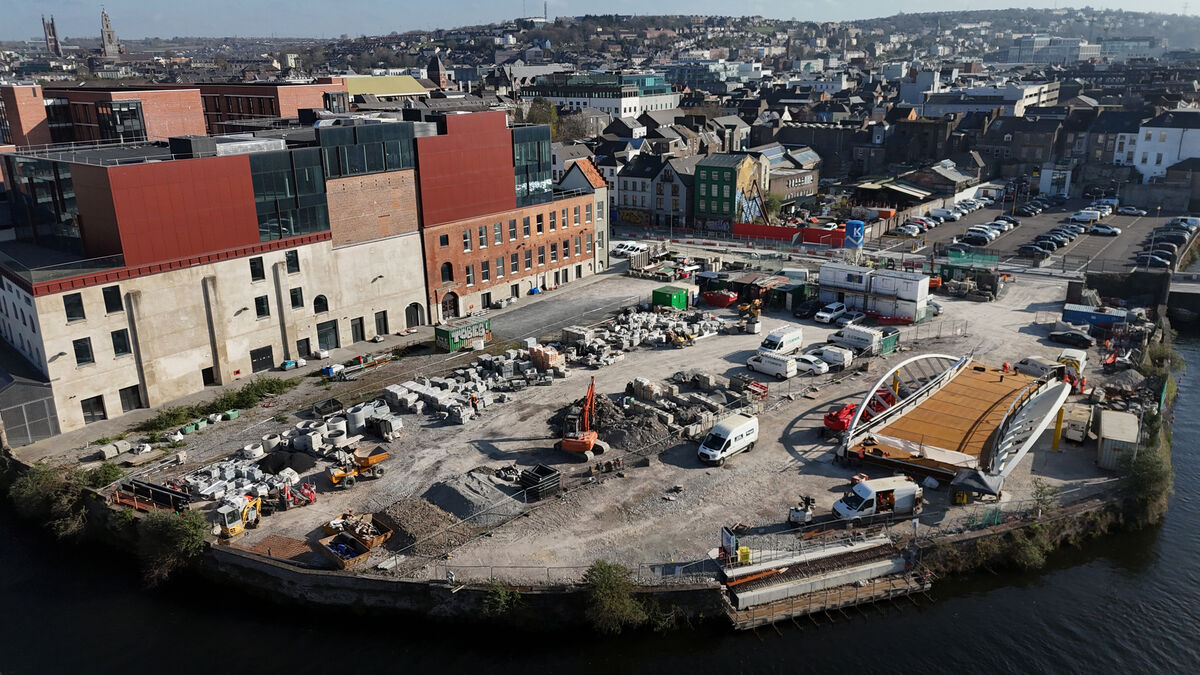  The proposed event centre site. The Beamish &amp; Crawford Brewery was previously located at the site at South Main Street, beside the River Lee, at South Gate Bridge, Cork City. Picture: Larry 