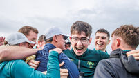 Barry O'Connell leads the celebrations after winning  31/8/2025