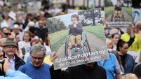Harvey Morrison protest