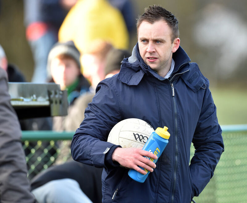 Coláiste Chríost Rí co-manager Paul Kerrigan against Tralee CBS during the Corn Uí Mhuirí back in 2017. Picture: Eddie O'Hare Coláiste Chríost Rí co-manager Paul Kerrigan against Tralee CBS during the Corn Uí Mhuirí back in 2017. Picture: Eddie O'Hare