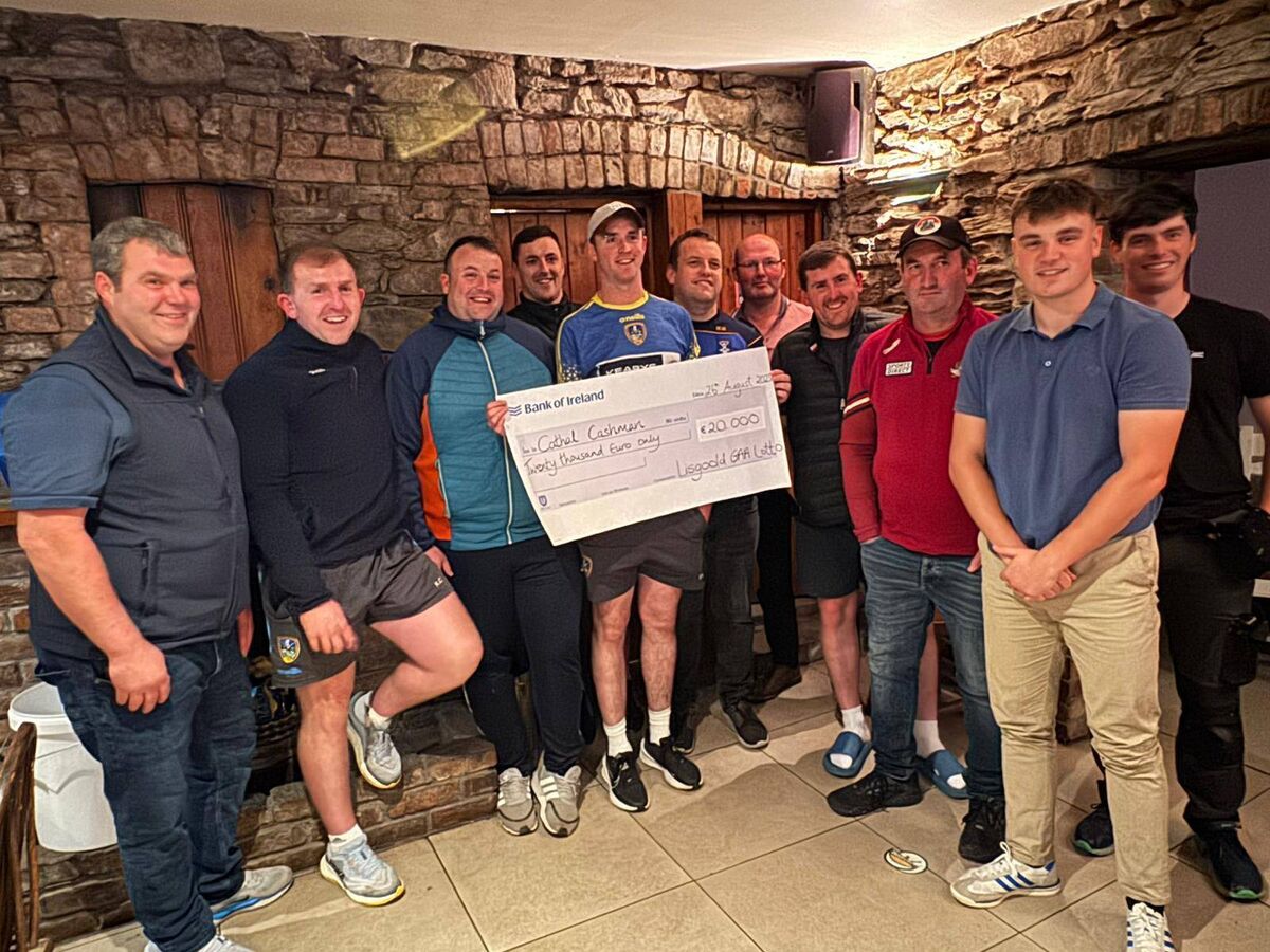 Lisgoold full-back Cathal Cashman got a boost when he won the club lotto worth €20,000. Lisgoold full-back Cathal Cashman got a boost when he won the club lotto worth €20,000.