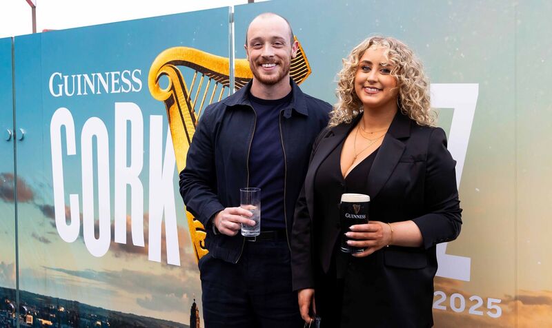 Aisling McCarthy and Adam McCarthy, Carrigaline pictured at the launch of the Guinness Cork Jazz Festival 2025 Programme. Picture: Alison Miles /OSM PHOTO Aisling McCarthy and Adam McCarthy, Carrigaline pictured at the launch of the Guinness Cork Jazz Festival 2025 Programme. Picture: Alison Miles /OSM PHOTO