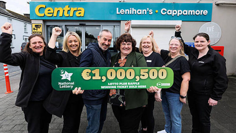 Limerick lotto player wins over €1m in raffle