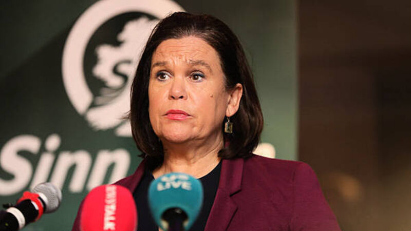 Sinn Féin’s Mary Lou McDonald rules out running in presidential election Sinn Féin’s Mary Lou McDonald rules out running in presidential election