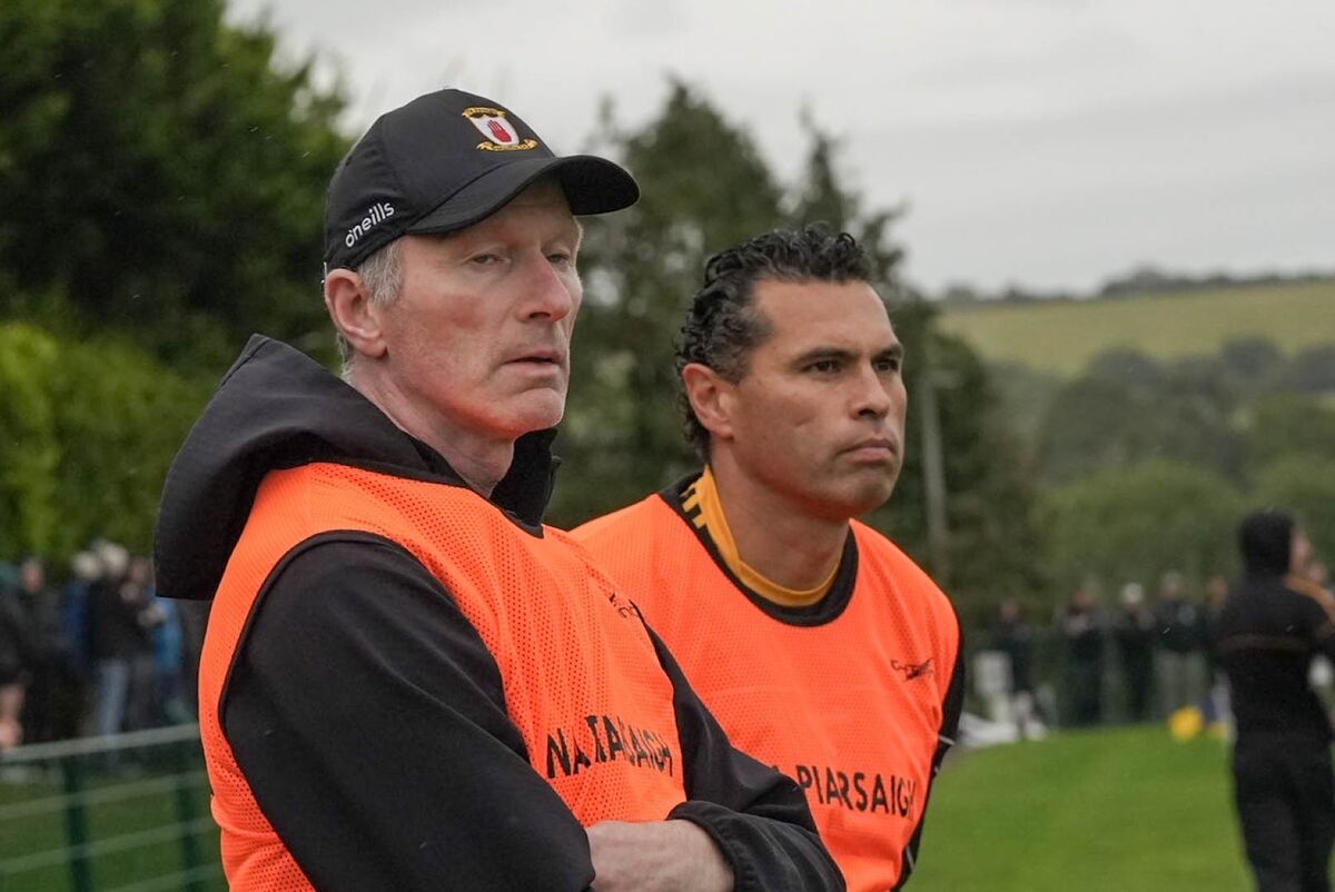 Na Piarsaigh selectors James O’Connor and Sean Óg Ó hAilpín. Picture: Noel Sweeney