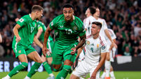 Adam Idah celebrates scoring his sides second goal 6/9/2025