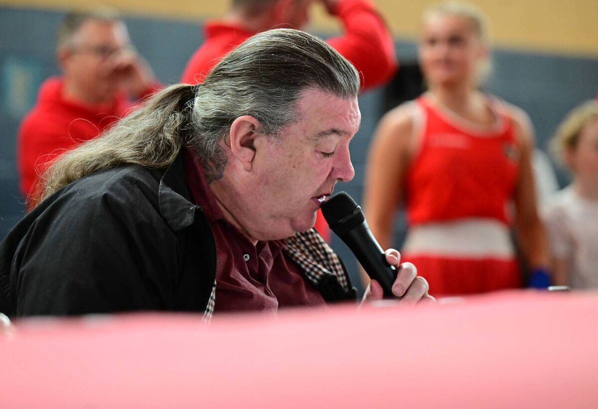 Cork's Number One boxing official, renowned referee and judge John Casey pictured at a recent tournament in Mayfield. Picture: Doug Minihane