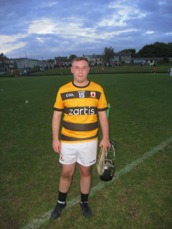 Michael Sheehan (Na Piarsaigh), was in top form at Ballinlough. Michael Sheehan (Na Piarsaigh), was in top form at Ballinlough.