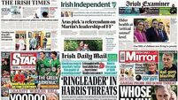 What the papers say: Tuesday's front pages