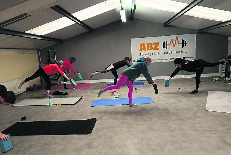 Zoe McCurdy’s fitness class. She says: “When I see people progress and gain self-belief, it has a ripple effect”