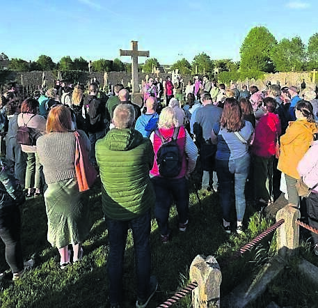 The final tour of the season at St Joseph’s Cemetery Tour run by The Cork Historical Society at Tory Top Road. Picture: Finbarr Barry
The final tour of the season at St Joseph’s Cemetery Tour run by The Cork Historical Society at Tory Top Road. Picture: Finbarr Barry