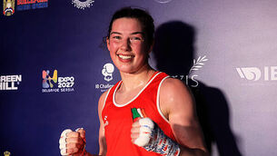 Lisa O’Rourke celebrates winning 14/3/2025