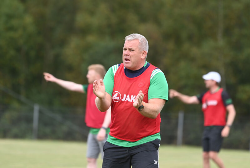 Aghada manager Mick Kiely. Picture: Larry Cummins