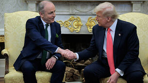 President Trump Hosts Irish Taoiseach Micheal Martin At The White House