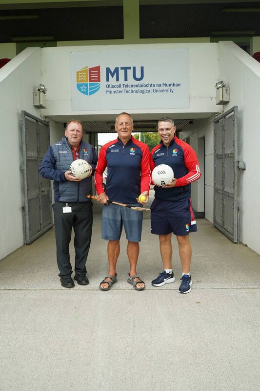 GAA Games Promotion Officers in MTU John Meyler, Keith Ricken and Kevin O Callaghan. Picture: Aisling Hennessy