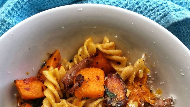 Weekend Foodie: Butternut squash and smoky bacon pasta for an autumnal feast Weekend Foodie: Butternut squash and smoky bacon pasta for an autumnal feast