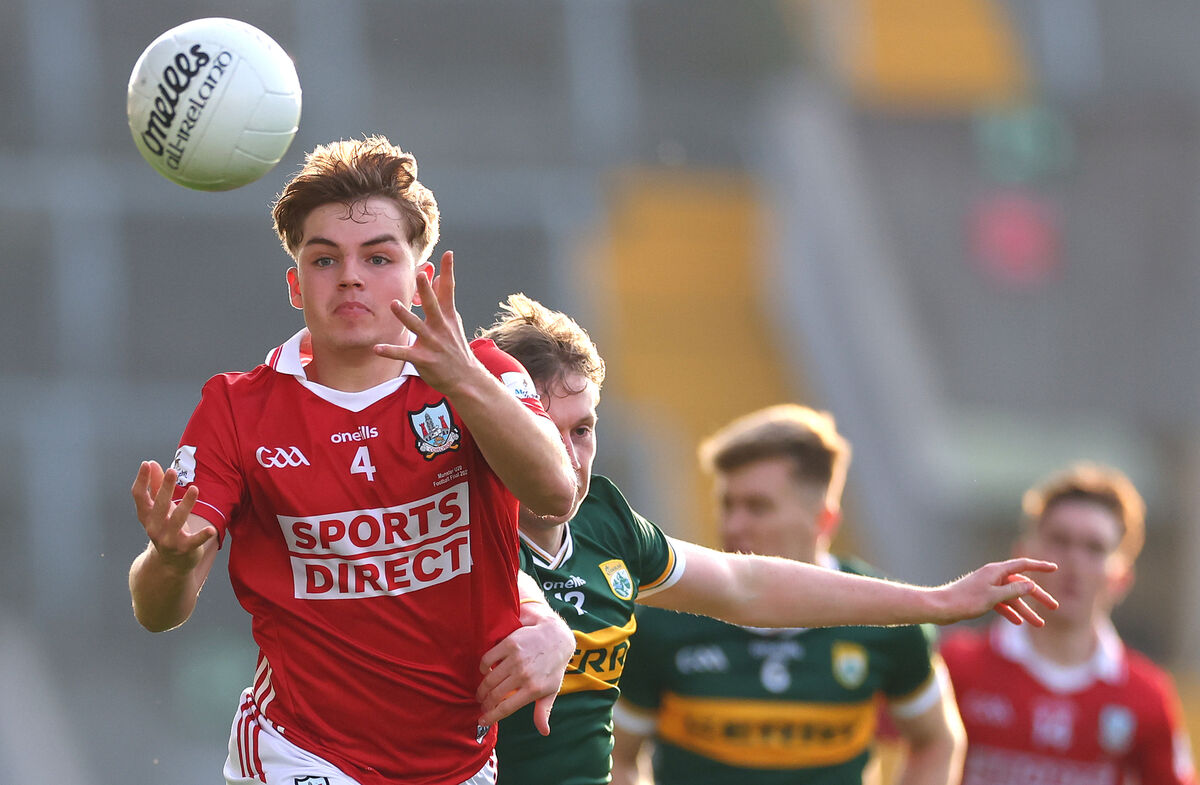 Kerry’s Killian Dennehy tries to chase after Colm Clifford of Cork this year. Picture: INPHO/James Crombie