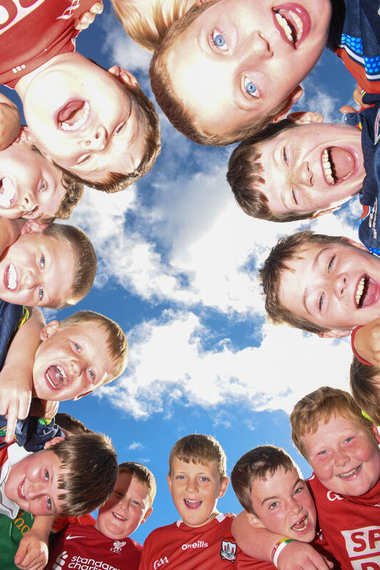 Youngsters having fun during the Kiltha Óg Cúl Camp in 2022. Picture: Howard Crowdy